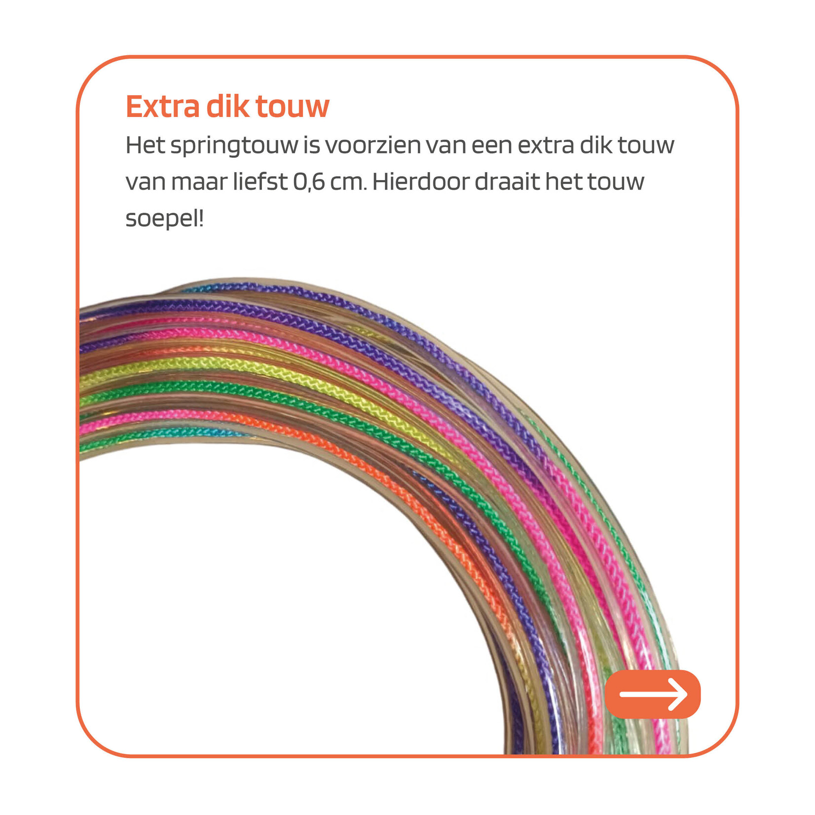 Springtouw kinderen + Springtouw 5 meter - SET - Unicorn - 2 stuks