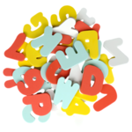 Jobber Waterplay Foam badletters - badspeelgoed kinderen