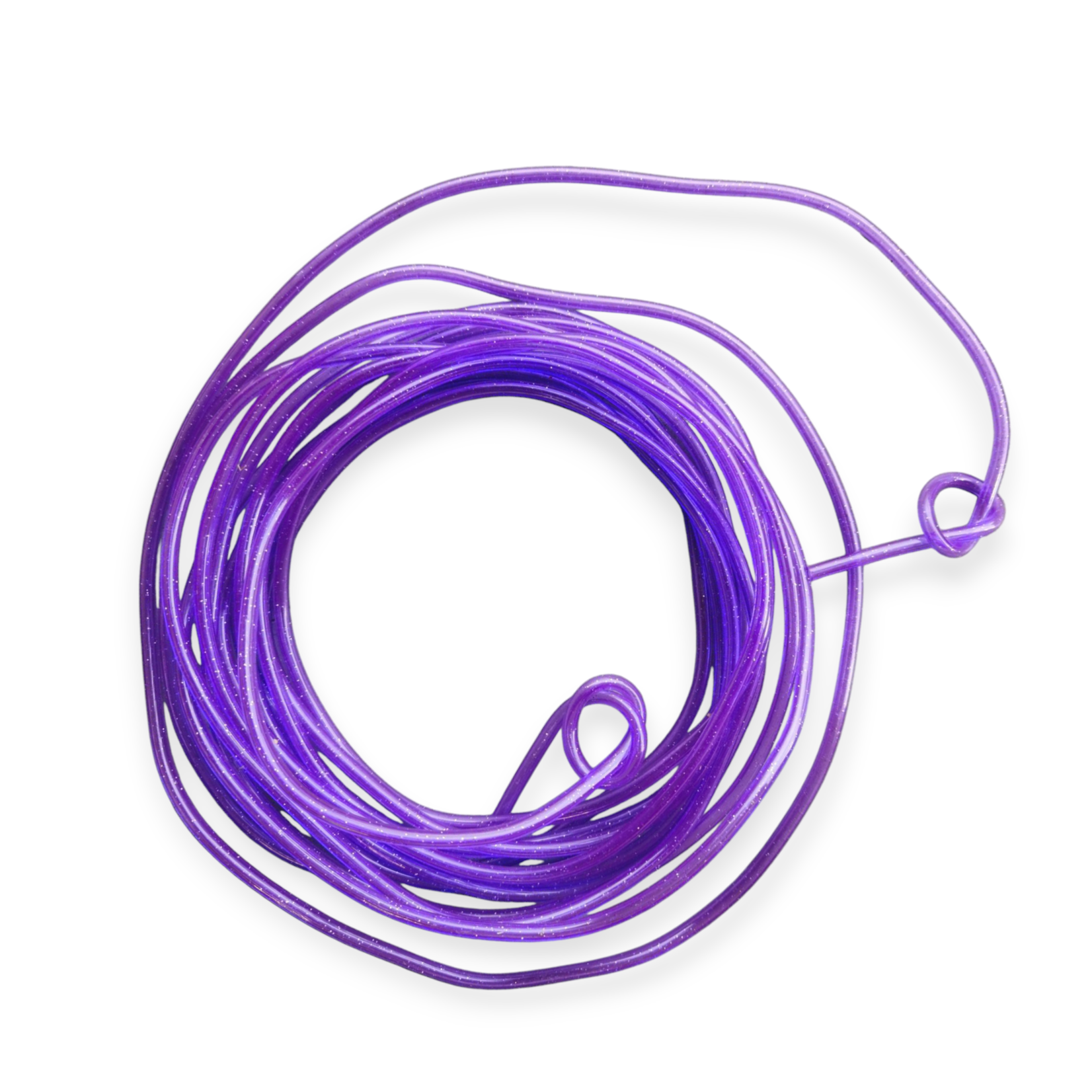 10m Springtouw Kinderen - Lang Springtouw 10 meter - Glitter Paars
