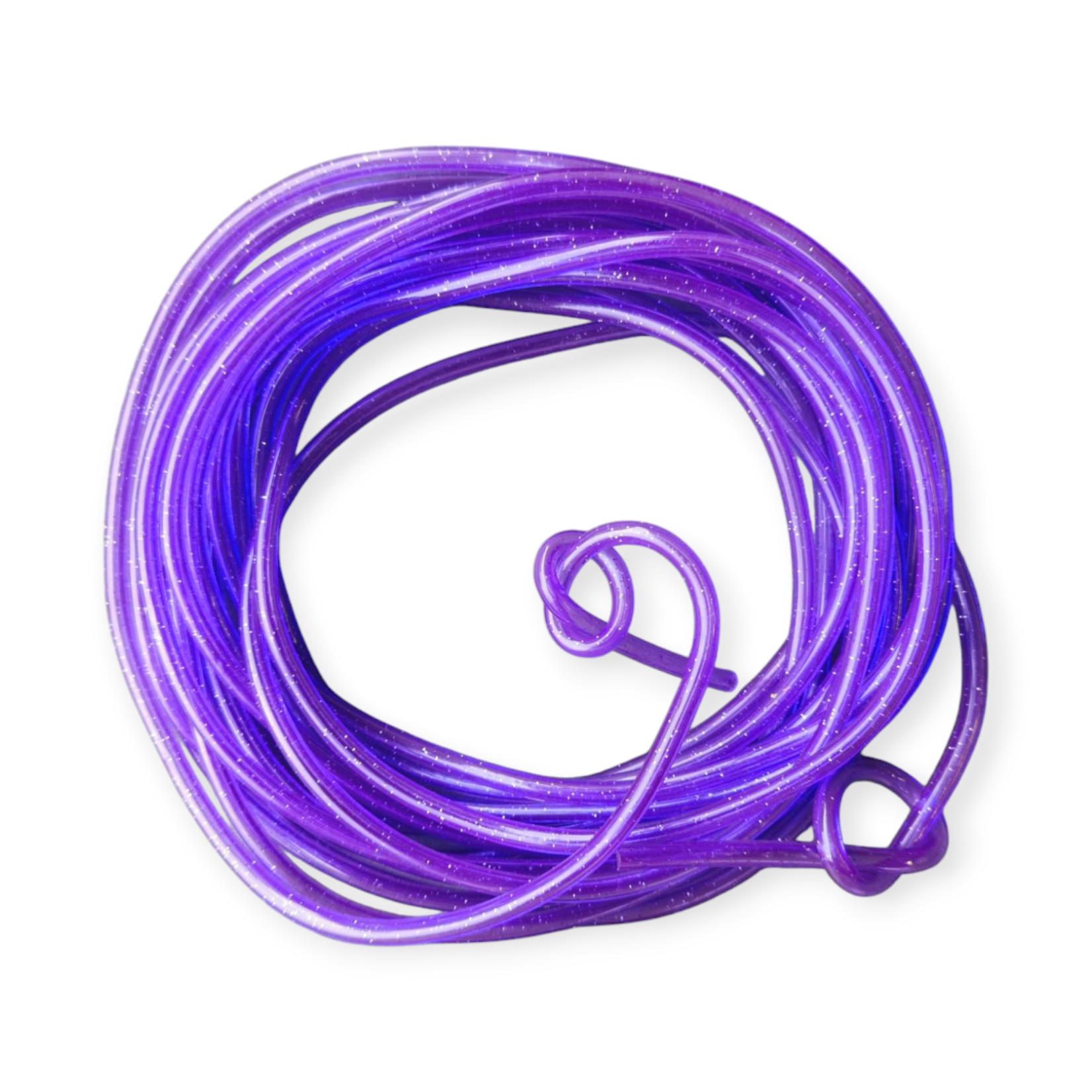 10m Springtouw Kinderen - Lang Springtouw 10 meter - Glitter Paars