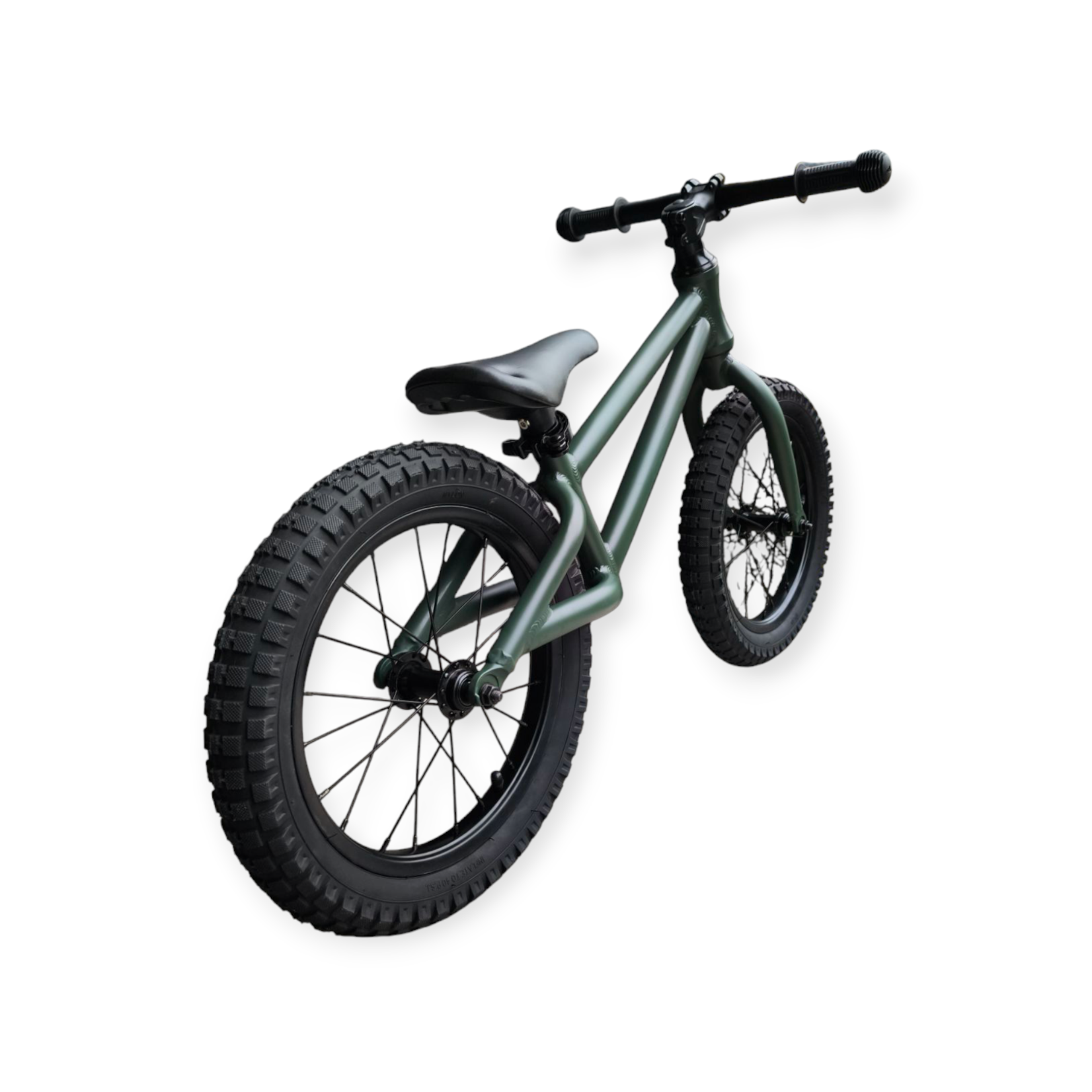Loopfiets 3 jaar-  vanaf 3 jaar  - Jongens loopfiets – 3 jaar – Groen – Fatbike Loopfiets – Kids – Personaliseerbaar – dikke banden - Loopfiets voor Peuters