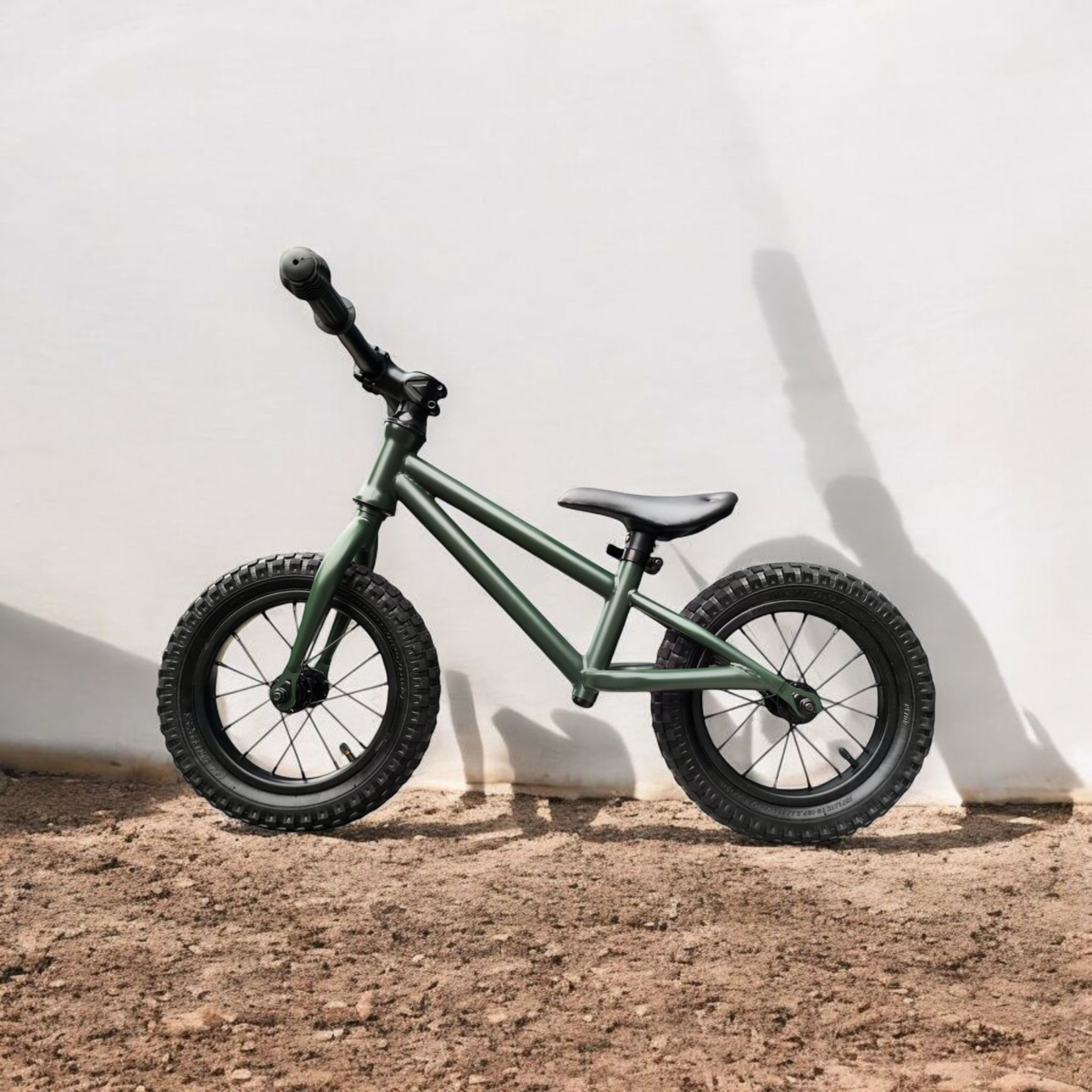 Jobber Toys Jobber – Loopfiets 2 jaar – Loopfietsen 12inch - Stoer mat Groen