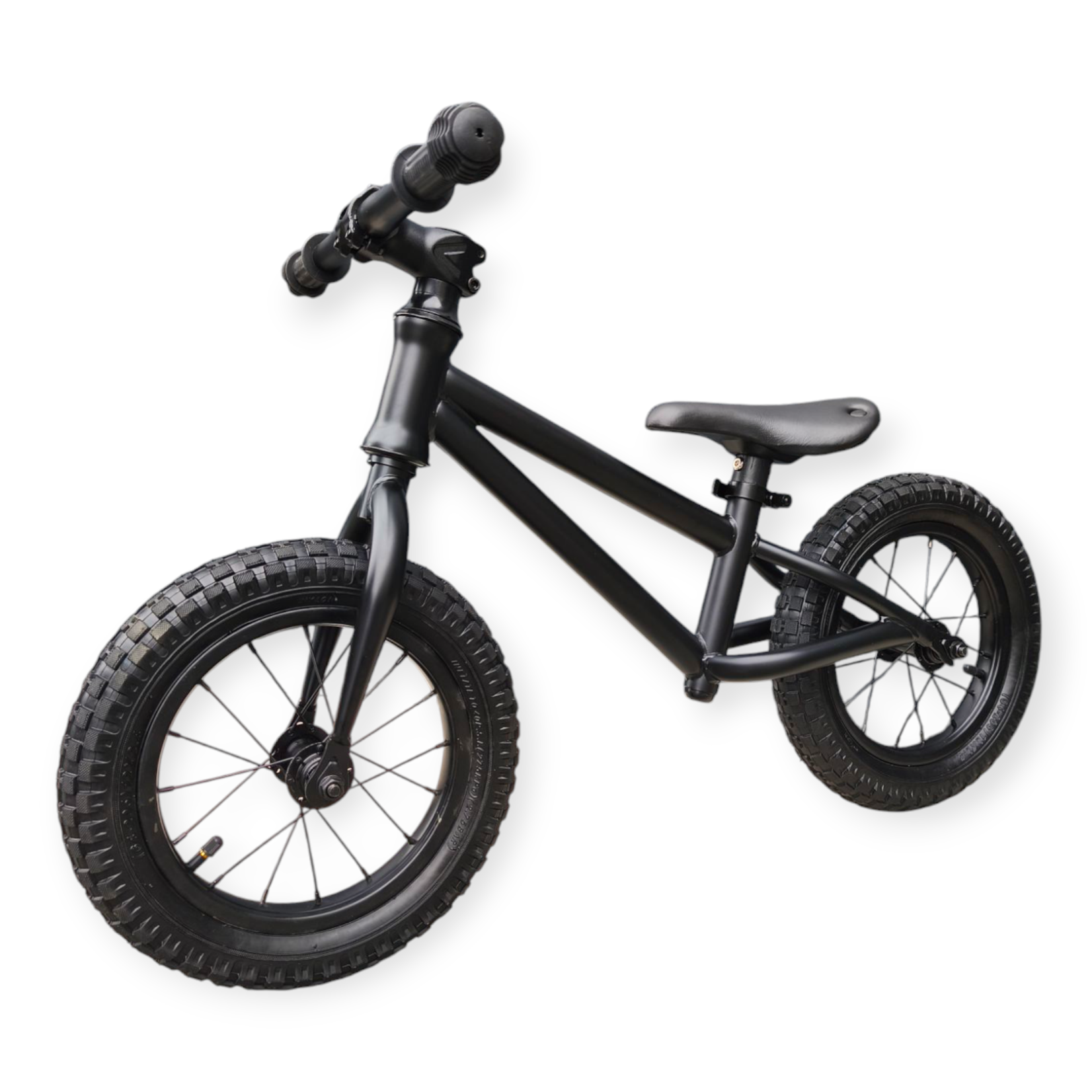 Jobber Toys Jobber – Loopfiets 2 jaar – Loopfietsen 12inch - Mat Zwart