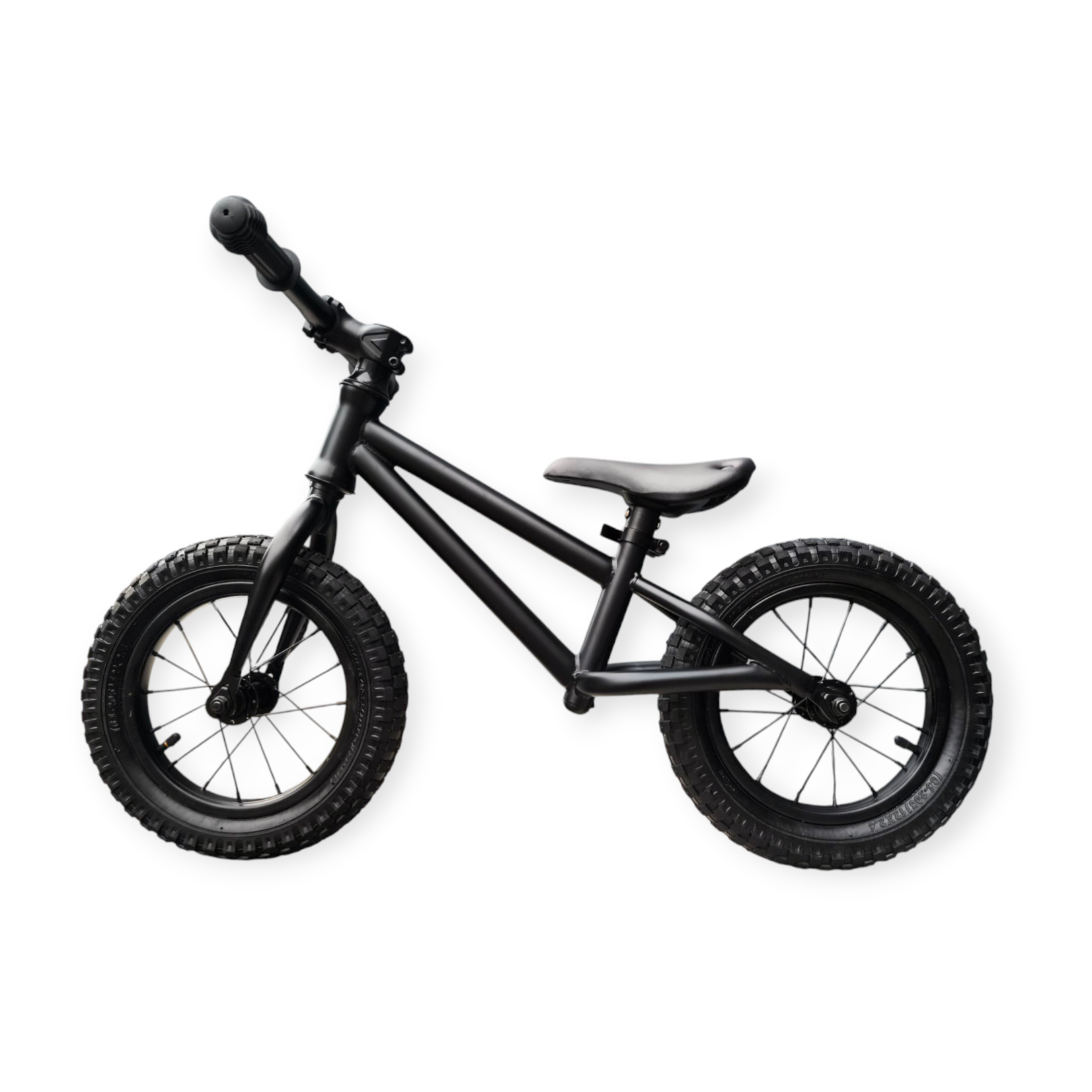 Jobber Toys Jobber – Loopfiets 2 jaar – Loopfietsen 12inch - Mat Zwart