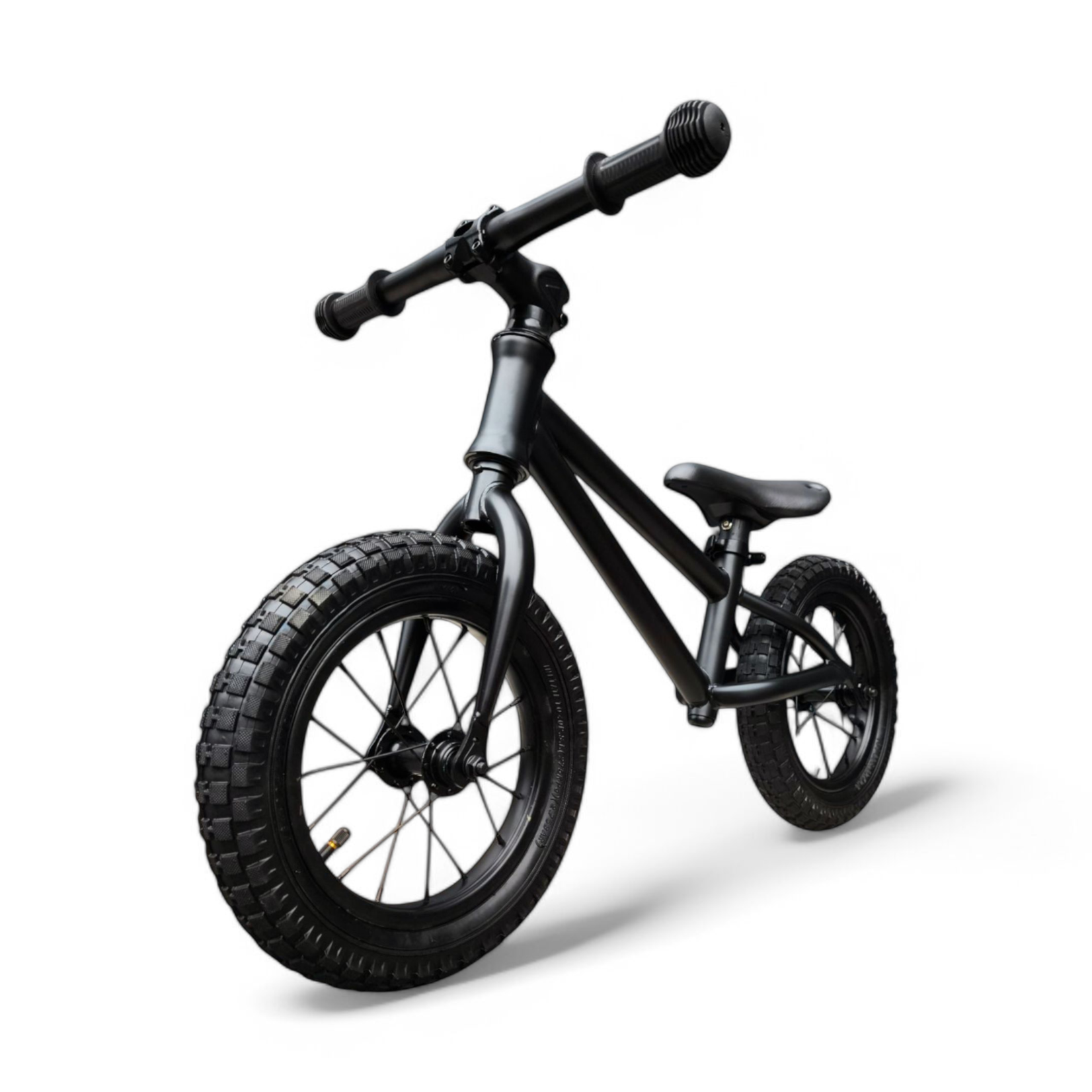 Jobber Toys Jobber – Loopfiets 2 jaar – Loopfietsen 12inch - Mat Zwart