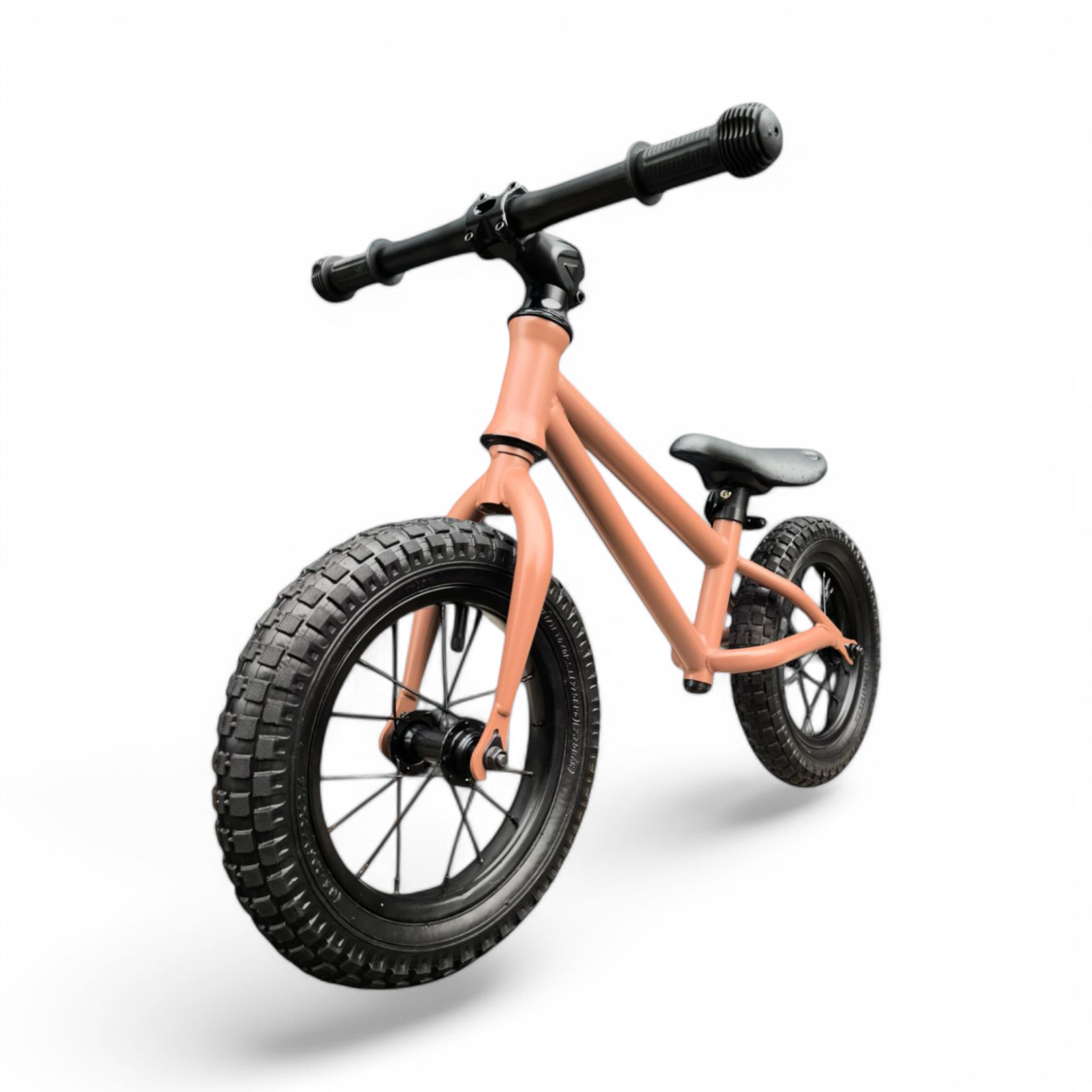Jobber Toys Jobber - Loopfiets 2 jaar - loopfietsen 12 inch - Dikke banden - Roze