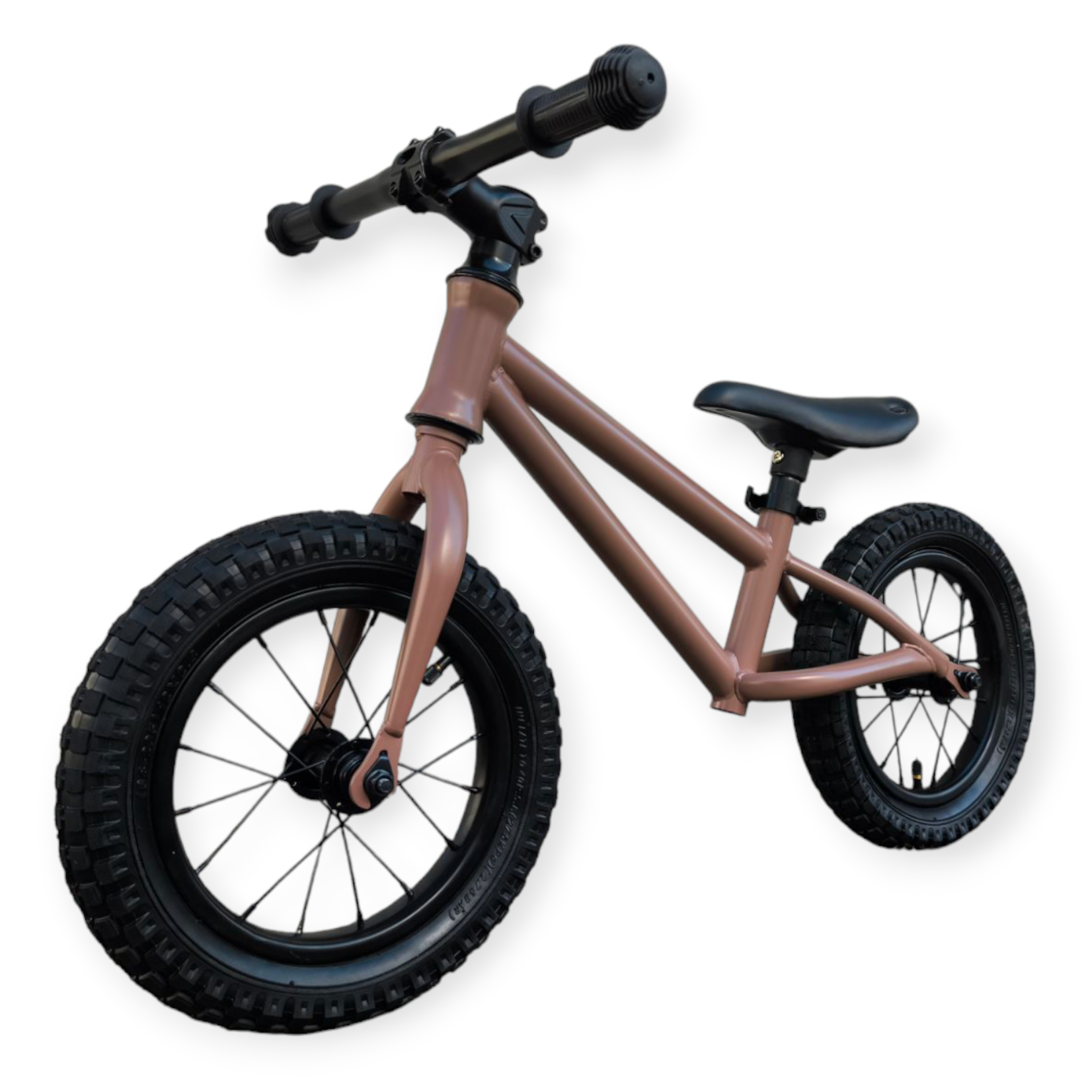 Jobber Toys Jobber - Loopfiets 2 jaar - loopfietsen 12 inch - Dikke banden - Roze