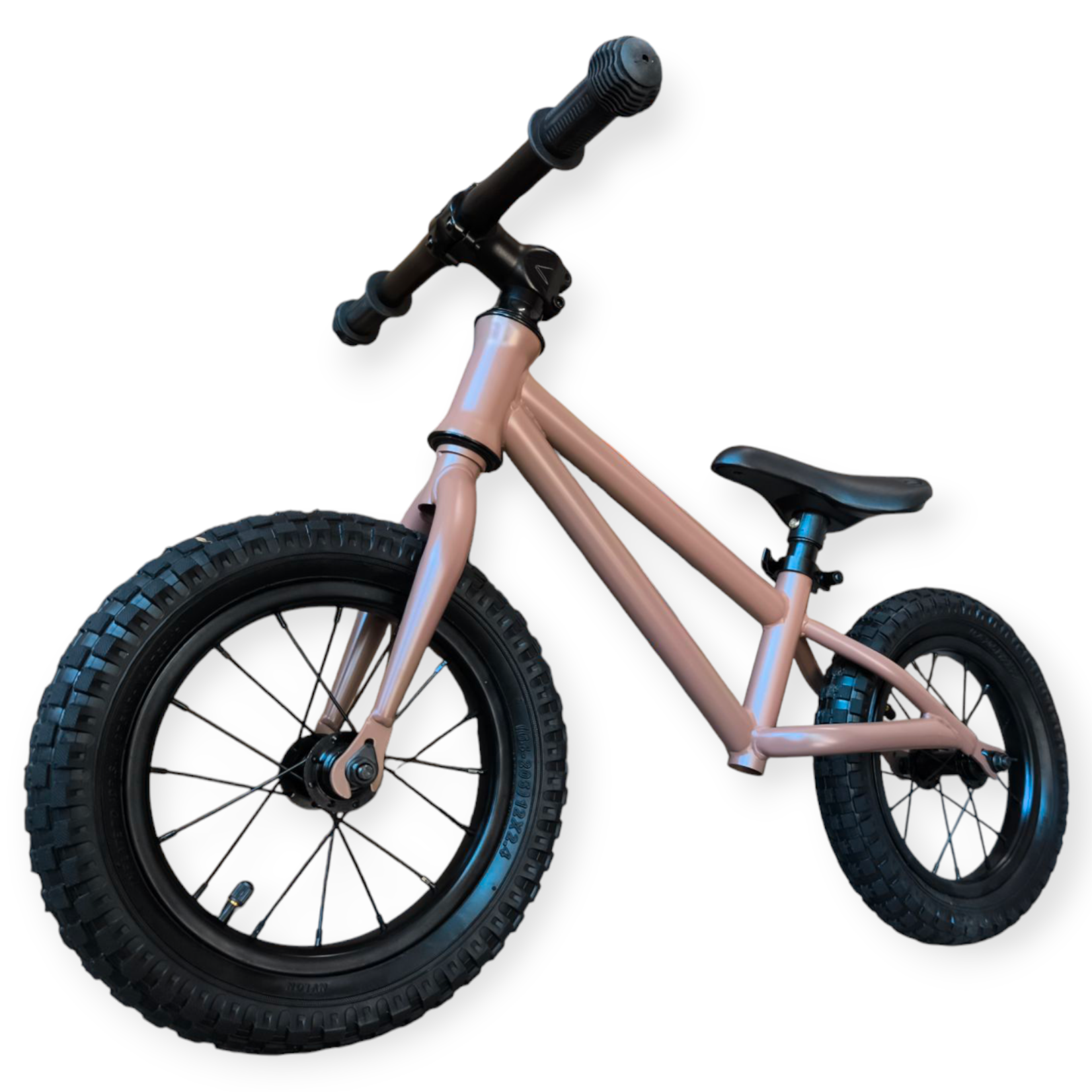 Jobber Toys Jobber - Loopfiets 2 jaar - loopfietsen 12 inch - Dikke banden - Roze
