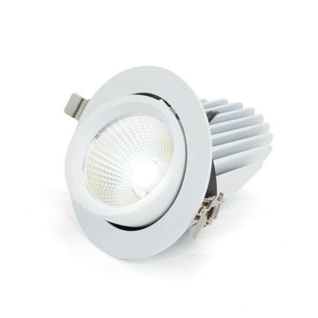 PURPL LED Banana Spot 20W 4000K Natural White 125mm Tiltable