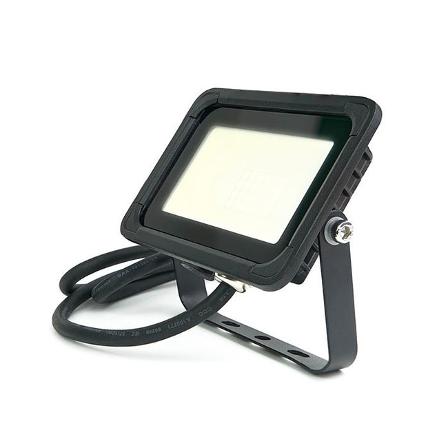 PURPL LED Floodlight 10W 3000K Warm White IP65 Black