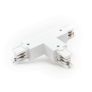 Powergear Track Light System T Connector 4-wired White