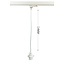 PURPL Powergear LED Track lighting E27 Fitting with cord White