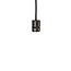 PURPL Cord suspension Black with E27 socket
