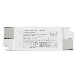 PURPL LED Driver Triac Dimmable 20W for 30x60 panels
