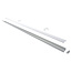 PURPL LED Strip Aluminium Frame 1,5m | 23x10mm | Surface Mount