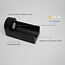 PURPL LED Wall Light Cylinder | CCT | Lampshade PC