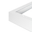 PURPL LED Panel - 30x60 - White Surface Mounting Frame - Click Connect