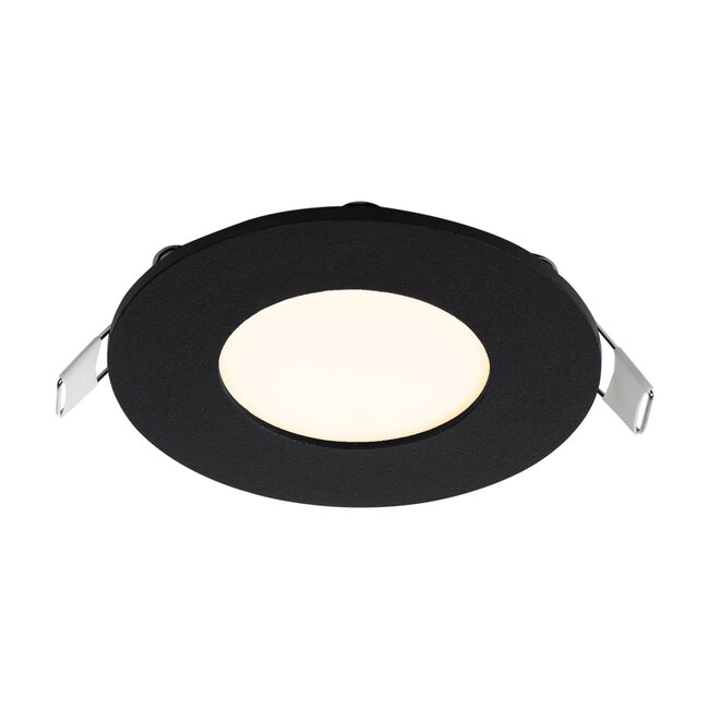 PURPL LED Downlight - 3W - ø85 mm - 4000K Natural White - IP40 - Recessed - Black