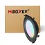 MiBoxer/Mi-Light LED Downlight - 12W - ø180mm - RGB+CCT - IP44 - Recessed - Round - Black - FUT066B