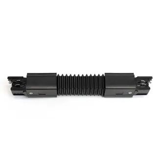 Powergear 3-Phase Track Rail Flexible Connector - Black - PRO-0439