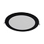 PURPL LED Downlight - 12W - ø170mm - 3000K Warm White - Round - Recessed - Black