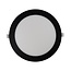 PURPL LED Downlight - 12W - ø170mm - 3000K Warm White - Round - Recessed - Black