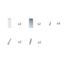 PURPL Wall Mounted Set for LED Linear Lamp