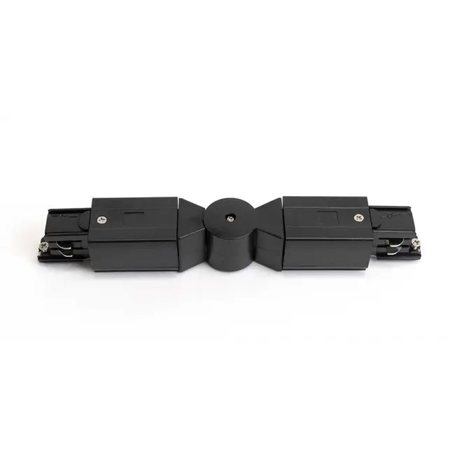 Powergear 3-Phase Track Rail Rotable Connector - Black - PRO-M435