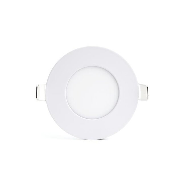 PURPL LED Downlight - 3W - ø85 mm - 3000K Warm White - IP40 - Recessed - Round - White