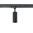 PURPL LED GU10 Track spot Armature 3-phase Black Utah Ø60x130mm