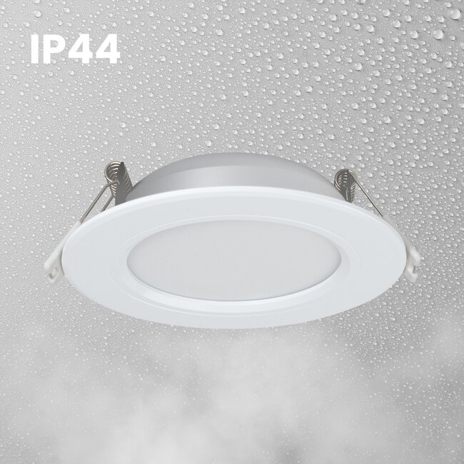 MiBoxer/Mi-Light LED Downlight - 6W - ø120mm - RGB+CCT - IP44 - Recessed - Round - FUT068
