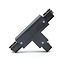 Powergear Track Light System T Connector 4-wired Black