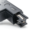 Powergear Track Light System T Connector 4-wired Black