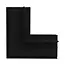 PURPL 48V Magnetic Track Rail corner connector | Ceiling to wall | Recessed