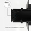 PURPL 48V Magnetic Track Rail corner connector | Ceiling to wall | Recessed