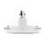 Powergear Track Light System T Connector 4-wired White