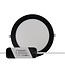 PURPL LED Downlight - 12W - ø170 mm - 4000K Natural White - IP40 - Recessed - Round - Black