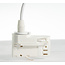 PURPL Powergear LED Track lighting E27 Fitting with cord White