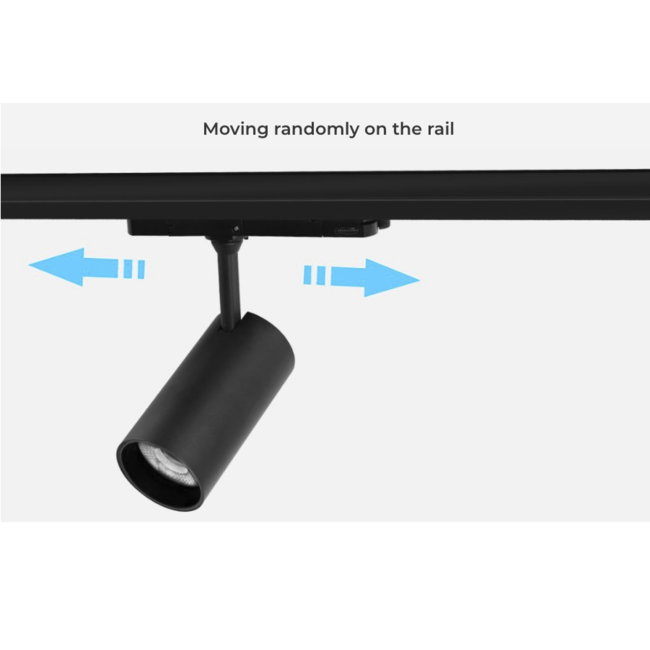 MiBoxer/Mi-Light 3-Phase Track Railspot - RGB+CCT - Zigbee 3.0 + 2.4 GHz - 30W - Dimmable - White