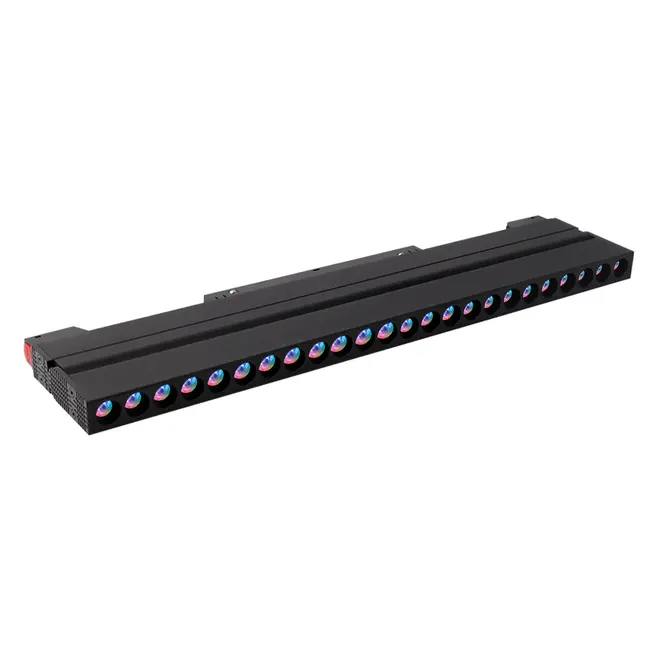 MiBoxer/Mi-Light 48V Magnetic Track spotlight - 48V - RGB+CCT - 12W - 900lm - Zigbee 3.0 - dimmable - black