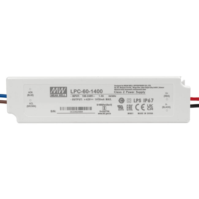 Meanwell LED Meanwell Power Supply 100W 24V 4,2A