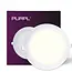 PURPL LED Downlight - 18W - ø225 mm - 4000K Natural White - IP40 - Recessed - Round - White