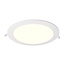 PURPL LED Downlight - 18W - ø225 mm - 4000K Natural White - IP40 - Recessed - Round - White