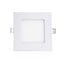 PURPL LED Downlight - 120mm - 3000K Warm White - 6W - Square - Recessed