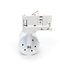 PURPL 3-Phase Track Railspot Fixture - GU10 -  Ø54x100mm - Denver - White