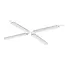 PURPL LED Linear Lamp CCT | Upwards Lighting X-Shape