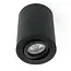 PURPL LED Ceiling Lamp GU10 Fixture Surface Mounted Round Black