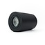 PURPL LED Ceiling Lamp GU10 Fixture Surface Mounted Round Black
