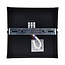PURPL Square Ceiling Lamp | Black | Incl. E27 bulb - 4W - 2400K | Dimmable | E27 fitting | Industrial design