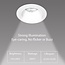MiBoxer/Mi-Light LED Downlight  - 6W - ø94mm - RGB+CCT - IP44 - Recessed - Round - Anti Glare - FUT070